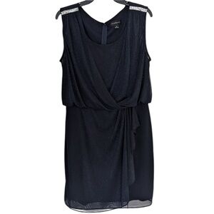 Scarlett navy blue cocktail dress, size 16, sparkle, party event dress